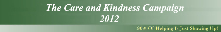 2012 Care and Kindness Campaign